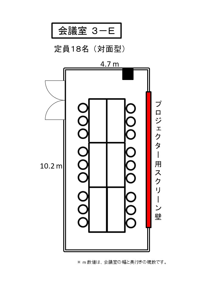 3-Eのレイアウト図